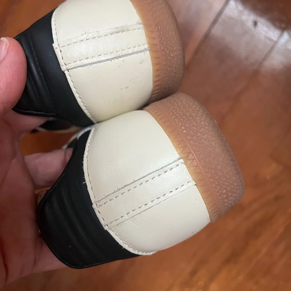 Adidas Samba Cream and Black Sneakers Sand Strata Black - Picture 7 of 7